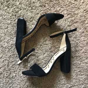 Sam Edelman Faux Suede Heeled Sandals